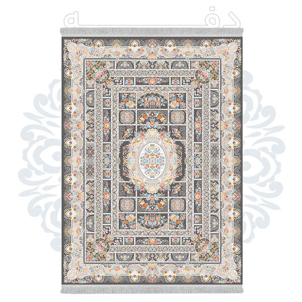 فرشینه دفه از جنس پارچه شانل ترک طرح فانتزی کد TM 172