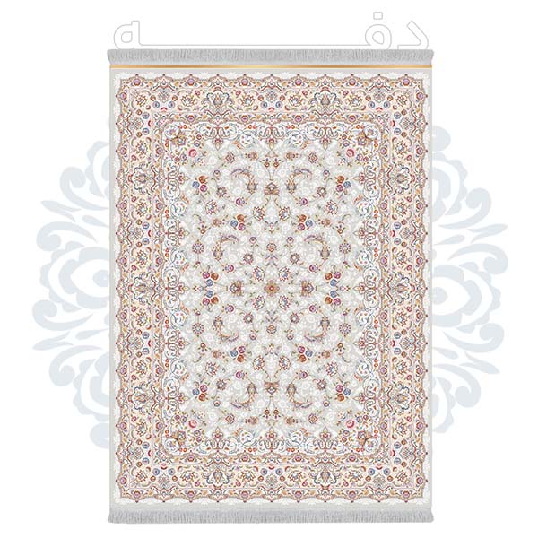 فرشینه دفه از جنس پارچه شانل ترک طرح فانتزی کد TM 184