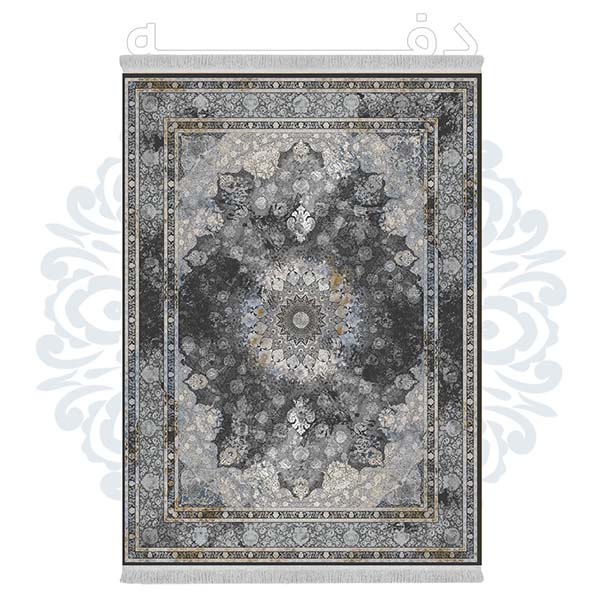 فرشینه دفه از جنس پارچه شانل ترک طرح فانتزی کد TM 188