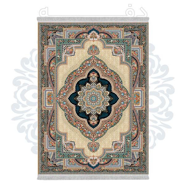 فرشینه دفه از جنس پارچه شانل ترک طرح فانتزی کد TM 213