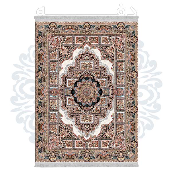 فرشینه دفه از جنس پارچه شانل ترک طرح فانتزی کد TM 228