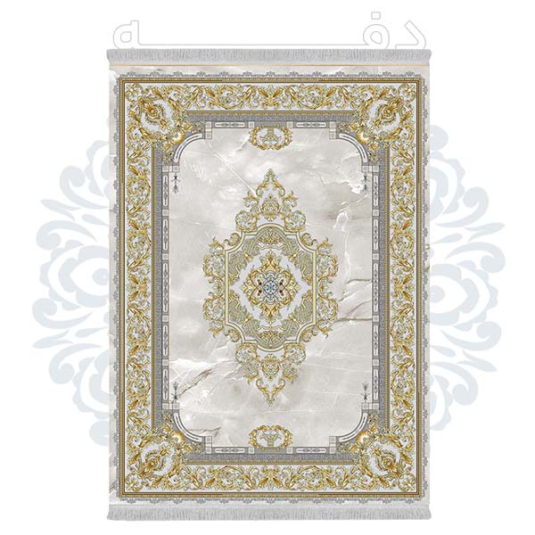 فرشینه دفه از جنس پارچه شانل ترک طرح فانتزی کد TM 258