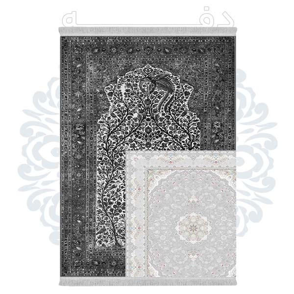 فرشینه دفه از جنس پارچه شانل ترک طرح فانتزی کد TM 262