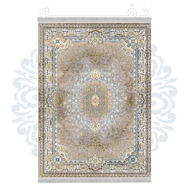 فرشینه دفه از جنس پارچه شانل ترک طرح فانتزی کد TM 269