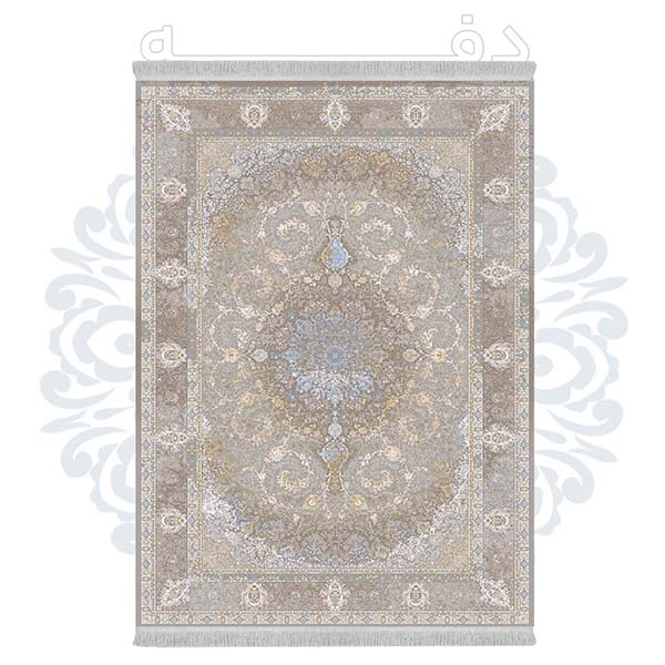 فرشینه دفه از جنس پارچه شانل ترک طرح فانتزی کد TM 314