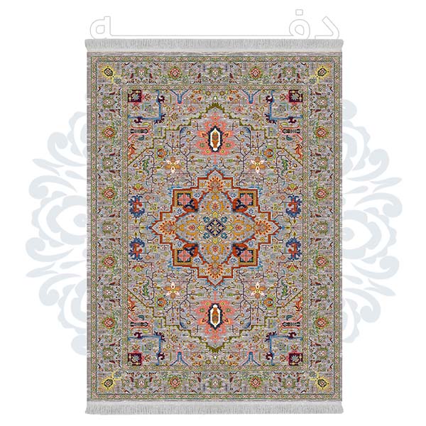 فرشینه دفه از جنس پارچه شانل ترک طرح فانتزی کد TM 319