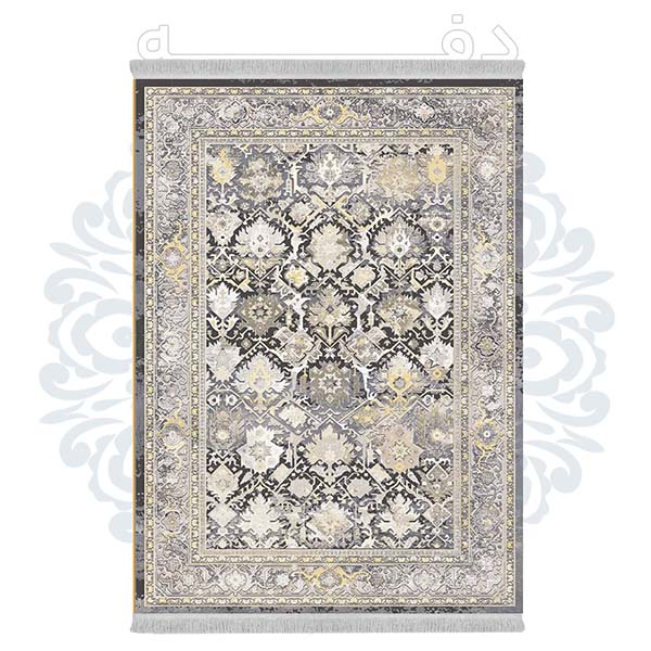 فرشینه دفه از جنس پارچه شانل ترک طرح فانتزی کد TM 335