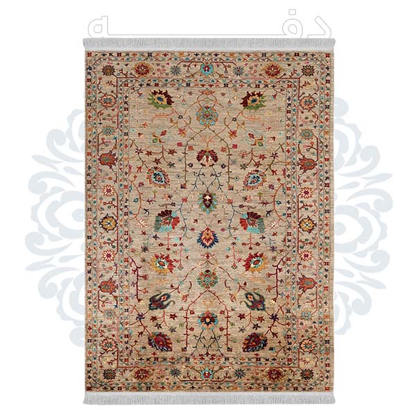 فرشینه دفه از جنس پارچه شانل ترک طرح فانتزی کد TM 385