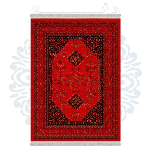 فرشینه دفه از جنس پارچه شانل ترک طرح فانتزی کد TM 400