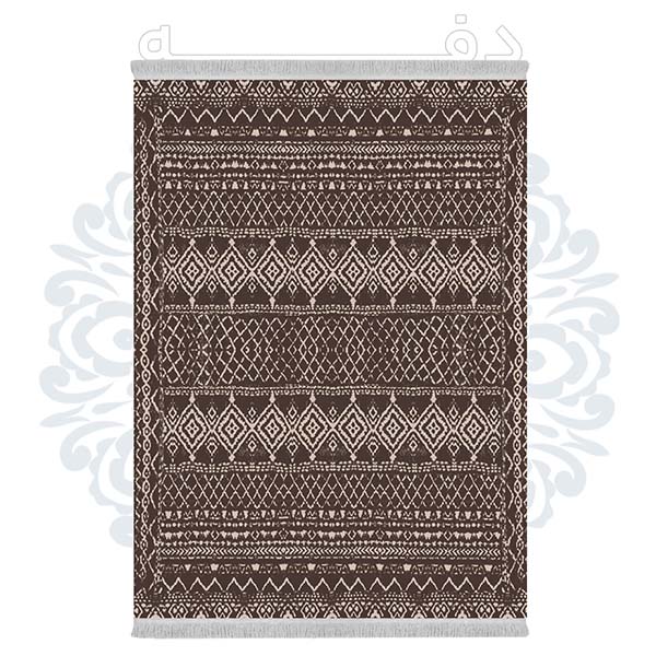 فرشینه دفه از جنس پارچه شانل ترک طرح فانتزی کد TM 446