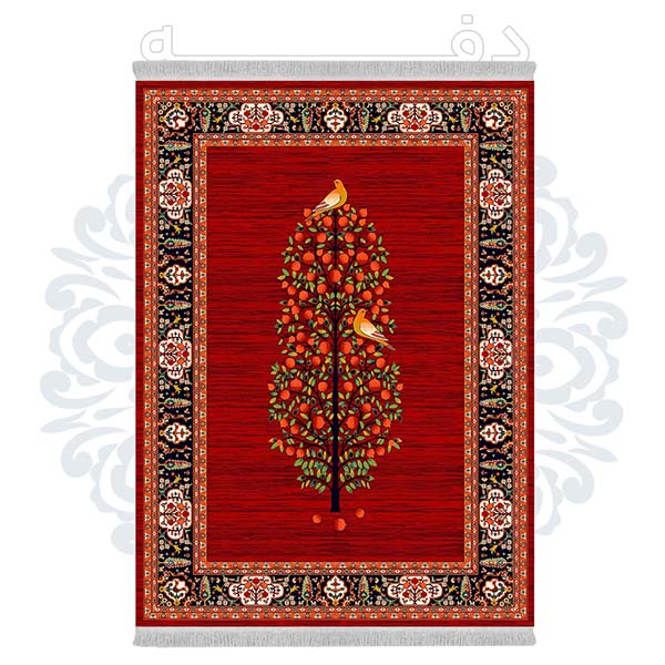 فرشینه دفه از جنس پارچه شانل ترک طرح فانتزی کد TM 458