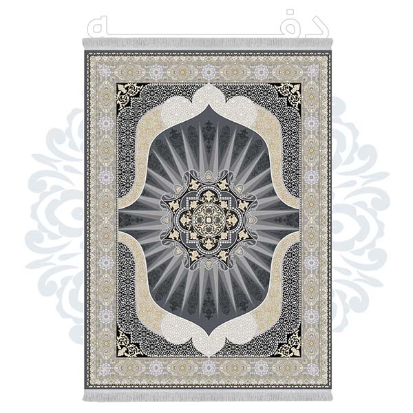 فرشینه دفه از جنس پارچه شانل ترک طرح فانتزی کد TM 465