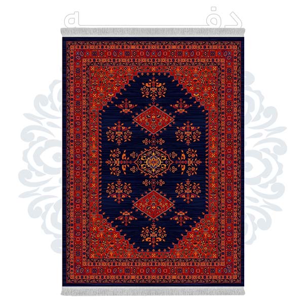 فرشینه دفه از جنس پارچه شانل ترک طرح فانتزی کد TM 470