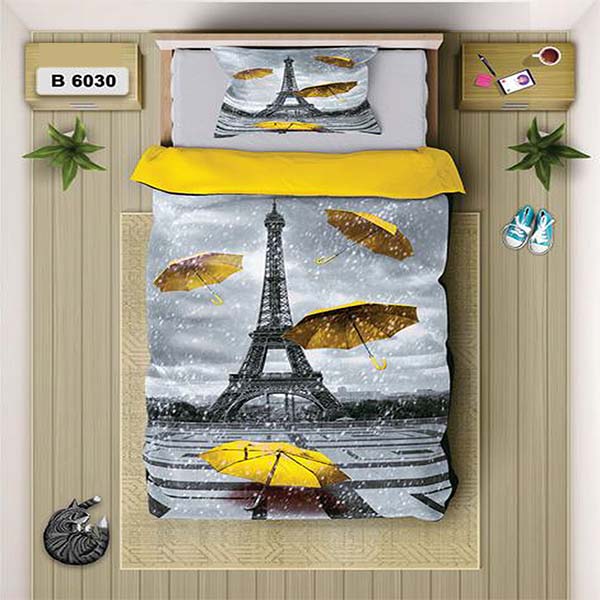 سرویس روتختی یک نفره 4 تکه برند دفه مدل DS10