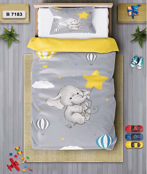 سرویس روتختی یک نفره 4 تکه برند دفه مدل DS254