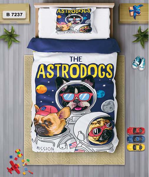 سرویس روتختی یک نفره 4 تکه برند دفه مدل DS306