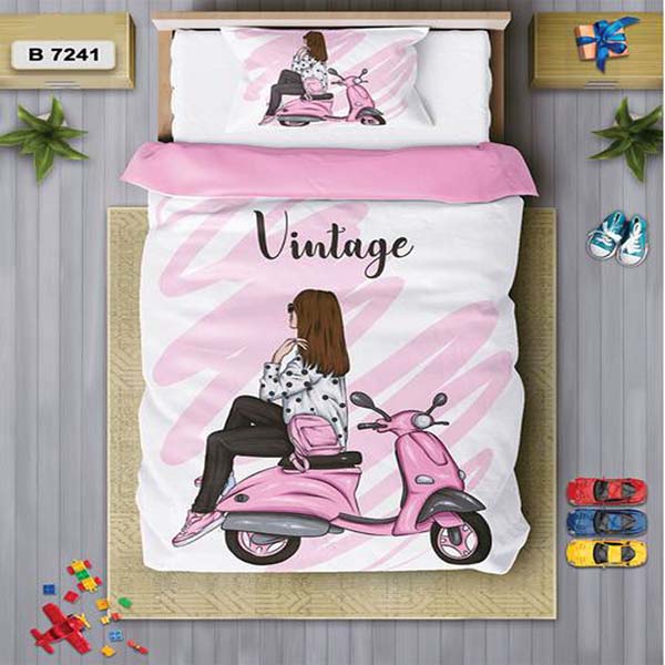 سرویس روتختی یک نفره 4 تکه برند دفه مدل DS309