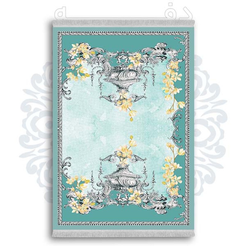 فرشینه دفه از جنس پارچه شانل ترک طرح مدرن کد 14