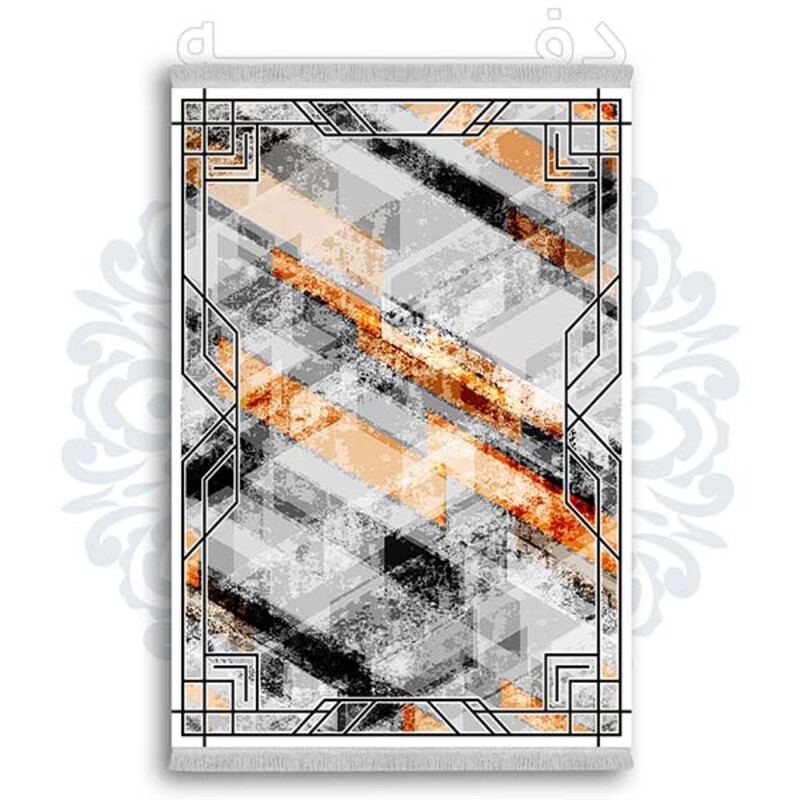 فرشینه دفه از جنس پارچه شانل ترک طرح مدرن کد 24