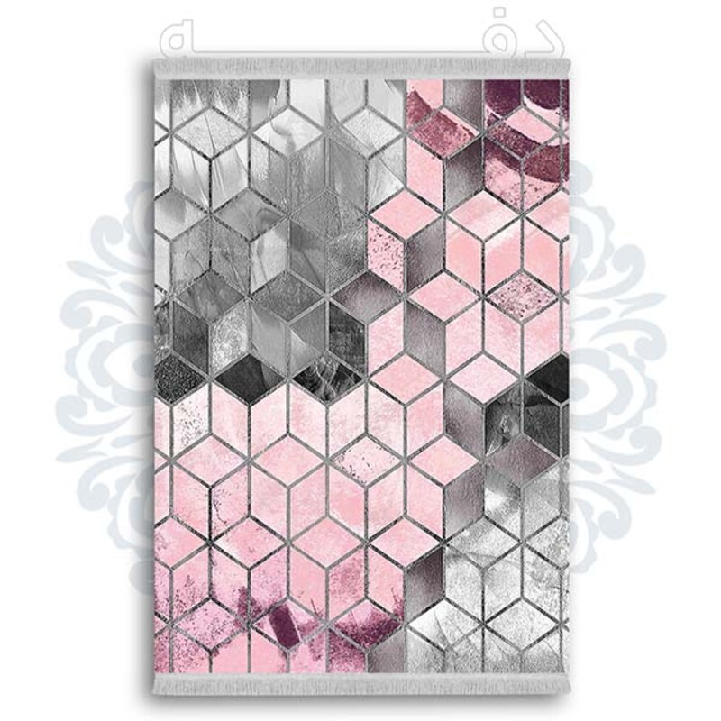 فرشینه دفه از جنس پارچه شانل ترک طرح مدرن کد 52