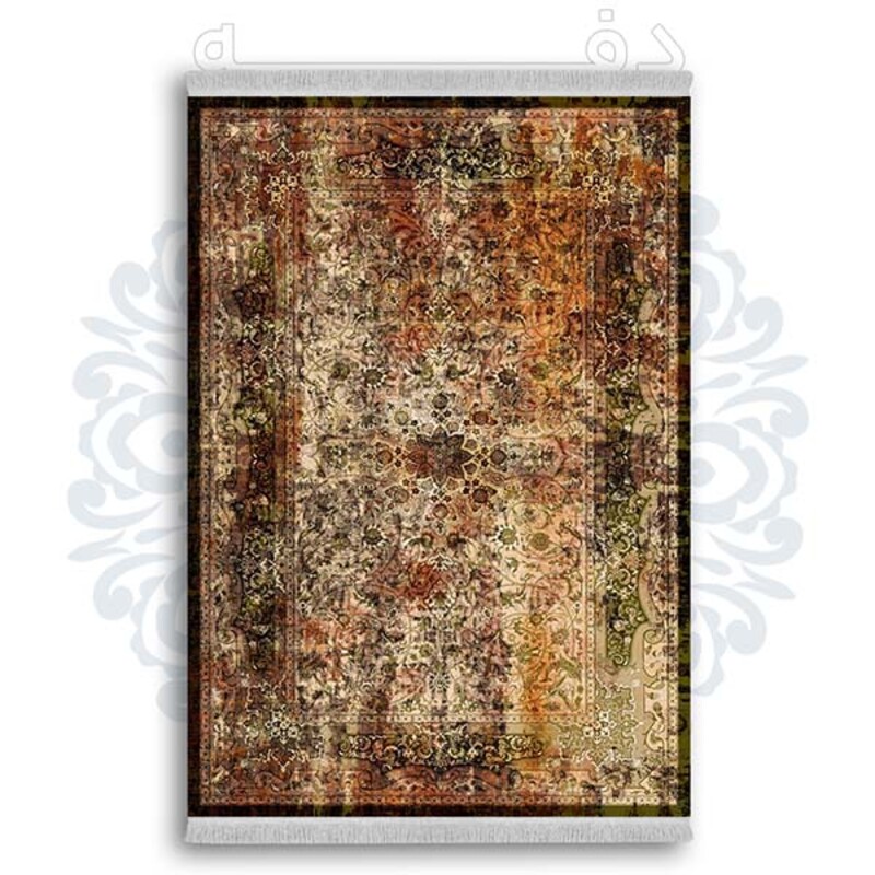 فرشینه دفه از جنس پارچه شانل ترک طرح مدرن کد 109