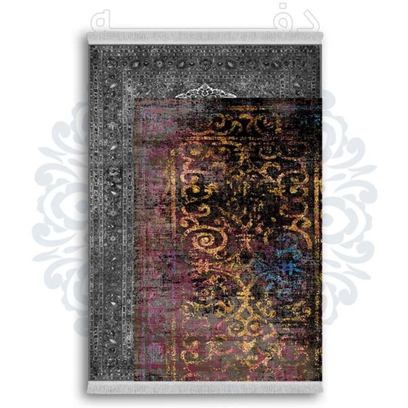 فرشینه دفه از جنس پارچه شانل ترک طرح مدرن کد 133