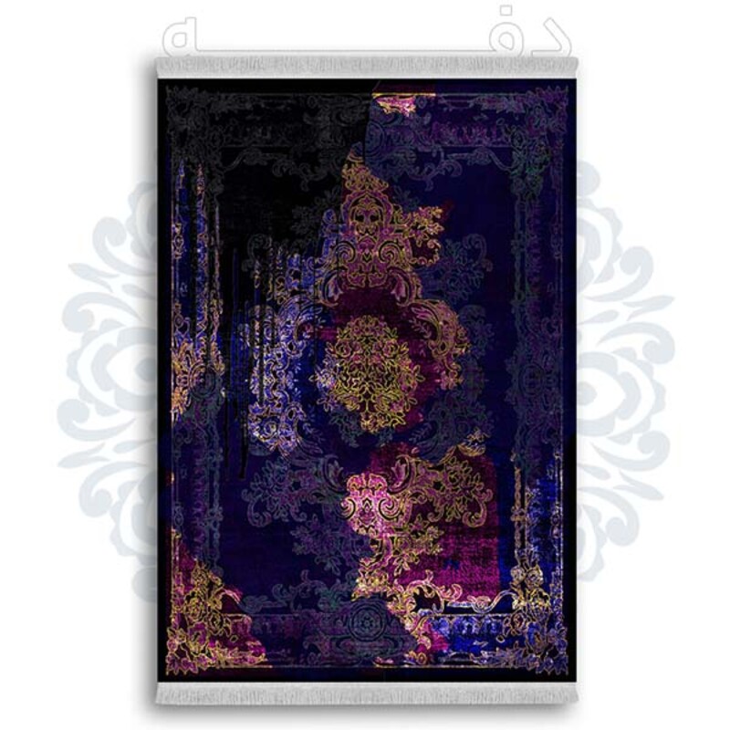 فرشینه دفه از جنس پارچه شانل ترک طرح مدرن کد 138