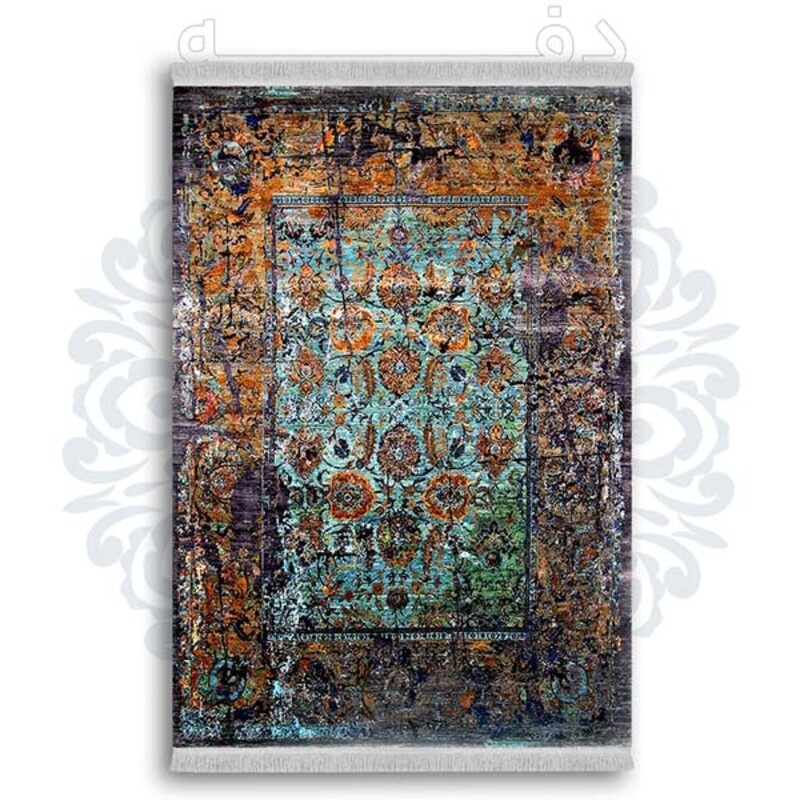 فرشینه دفه از جنس پارچه شانل ترک طرح مدرن کد 168