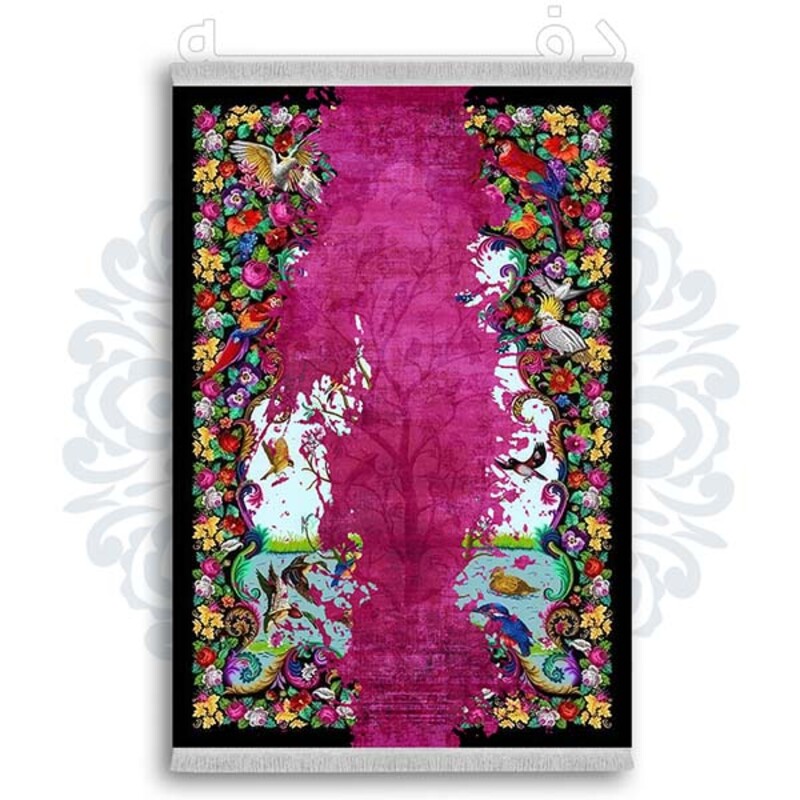 فرشینه دفه از جنس پارچه شانل ترک طرح مدرن کد 169