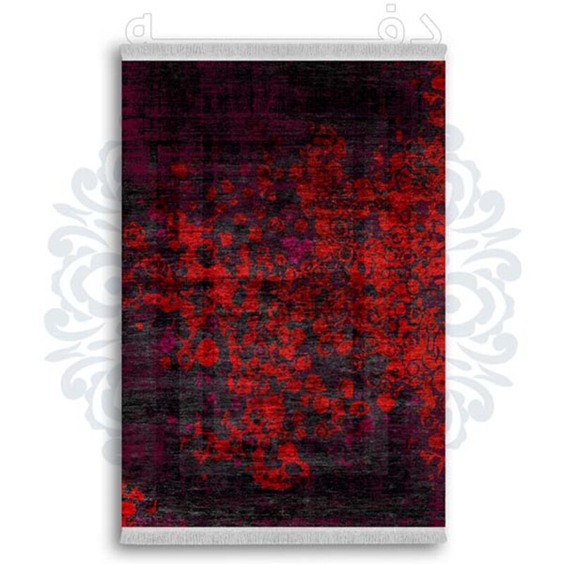 فرشینه دفه از جنس پارچه شانل ترک طرح مدرن کد 184