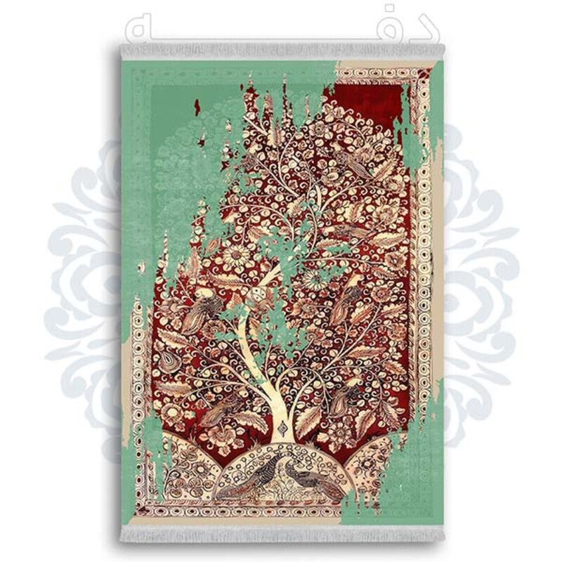 فرشینه دفه از جنس پارچه شانل ترک طرح مدرن کد 194