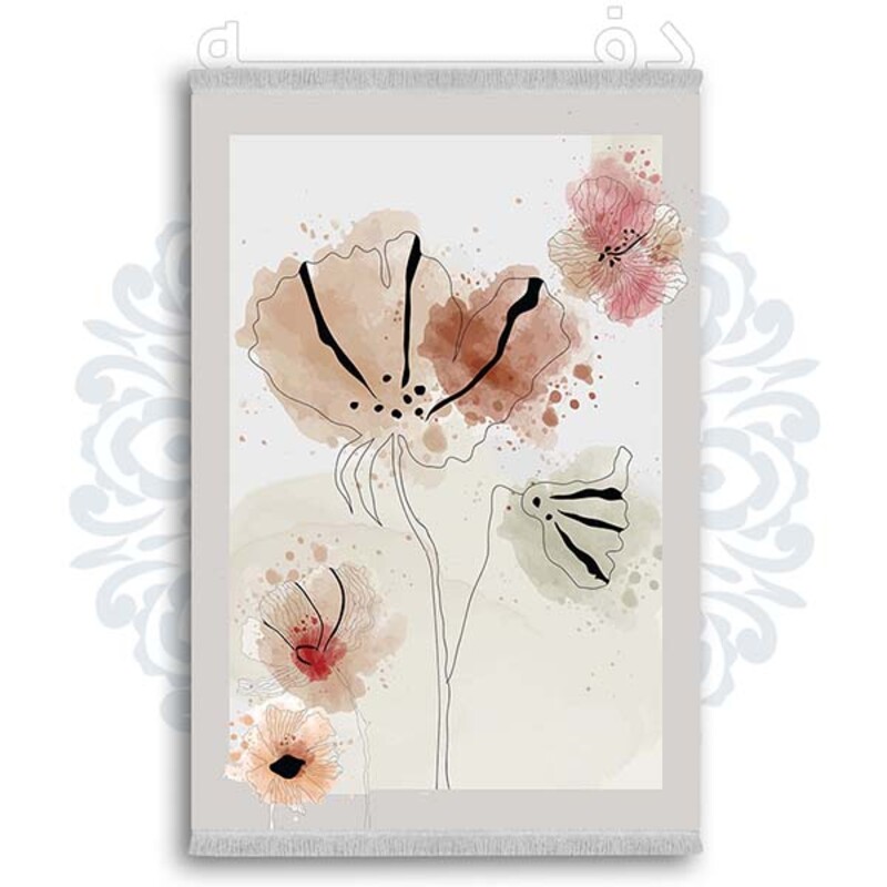 فرشینه دفه از جنس پارچه شانل ترک طرح مدرن کد 340