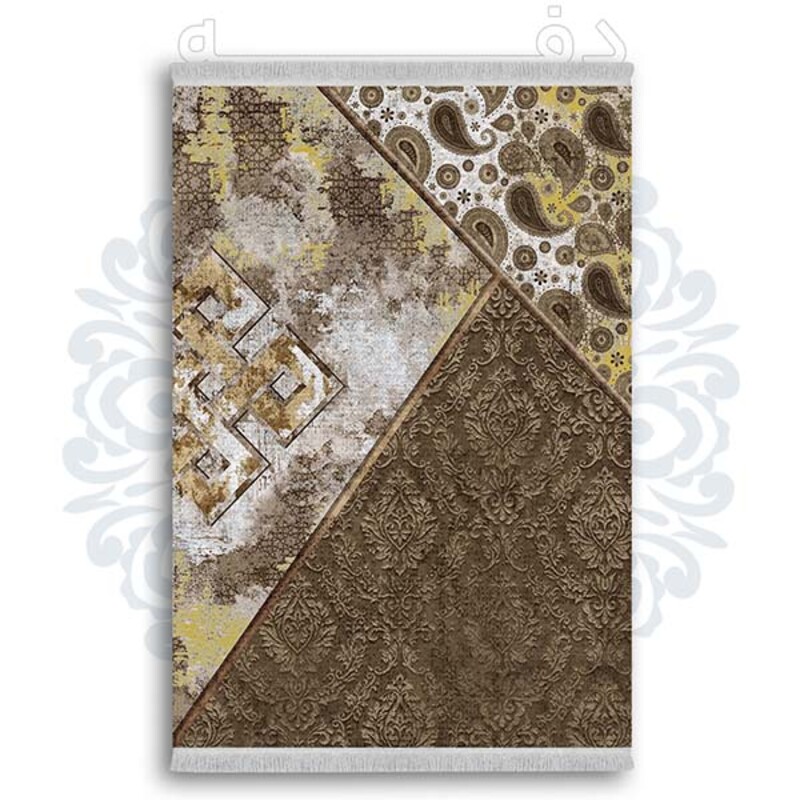 فرشینه دفه از جنس پارچه شانل ترک طرح مدرن کد 376