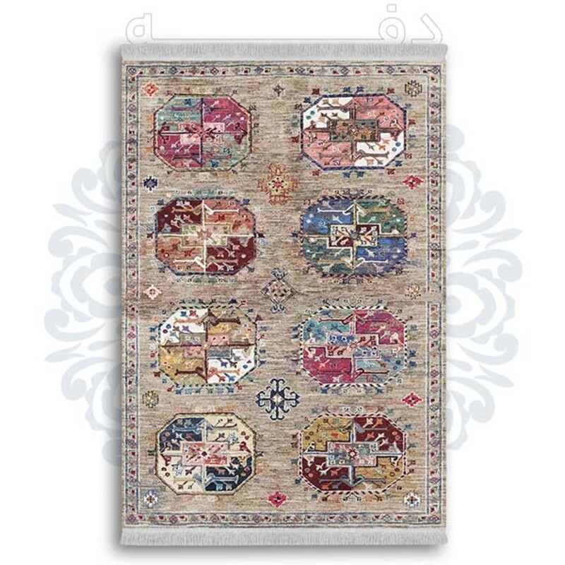 فرشینه دفه از جنس پارچه شانل ترک طرح مدرن کد 383