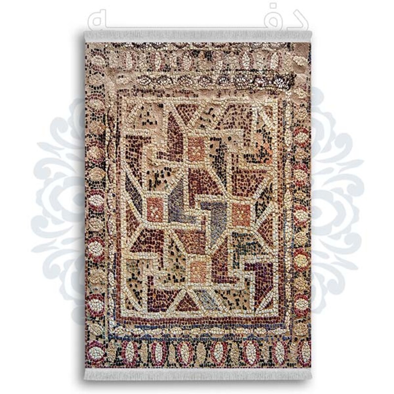 فرشینه دفه از جنس پارچه شانل ترک طرح مدرن کد 386