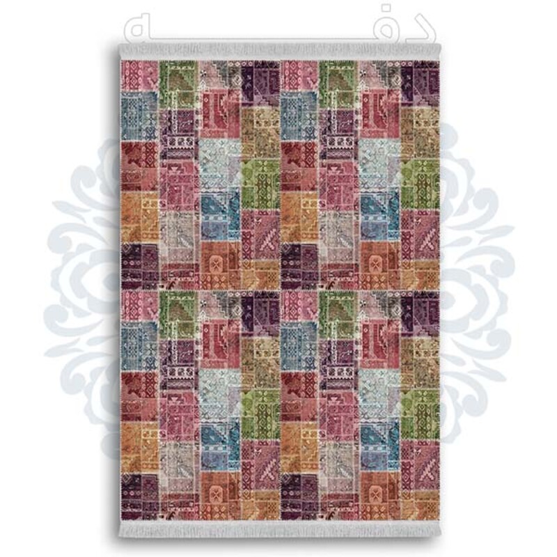 فرشینه دفه از جنس پارچه شانل ترک طرح مدرن کد 391