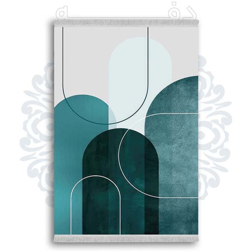 فرشینه دفه از جنس پارچه شانل ترک طرح مدرن کد 415