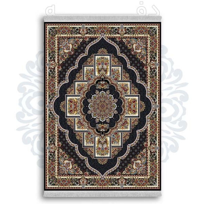 فرشینه دفه از جنس پارچه شانل ترک طرح مدرن کد 459