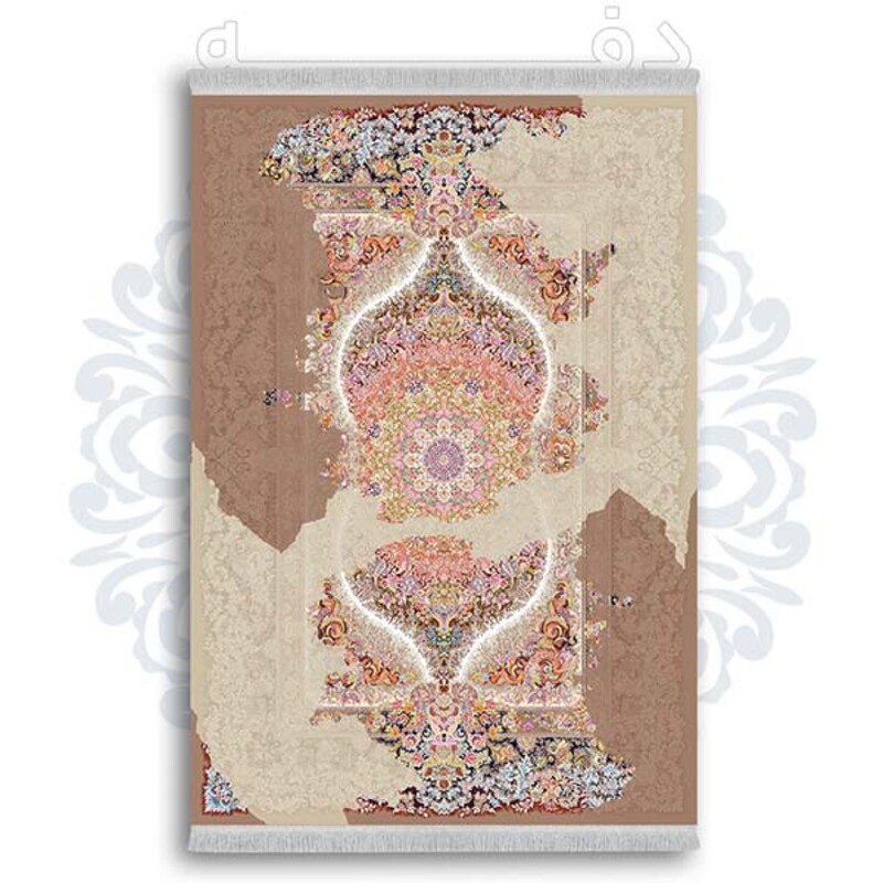 فرشینه دفه از جنس پارچه شانل ترک طرح  سنتی کد 10