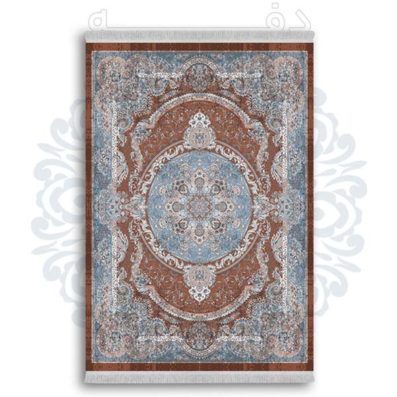 فرشینه دفه از جنس پارچه شانل ترک طرح  سنتی کد 18