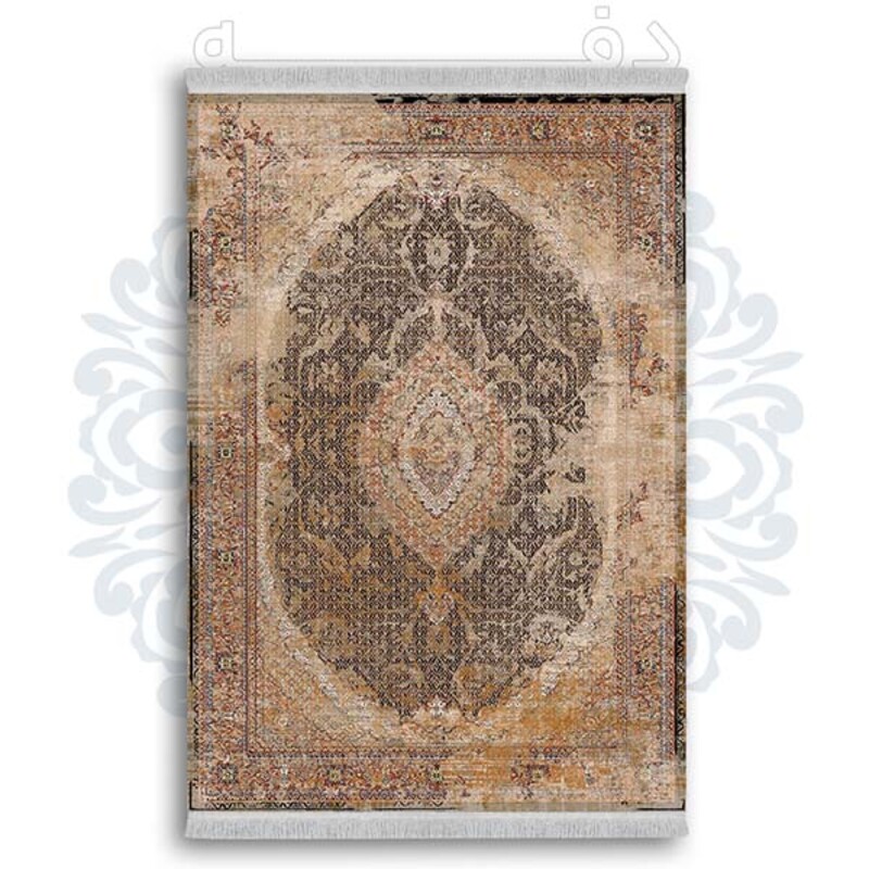 فرشینه دفه از جنس پارچه شانل ترک طرح  سنتی کد 26