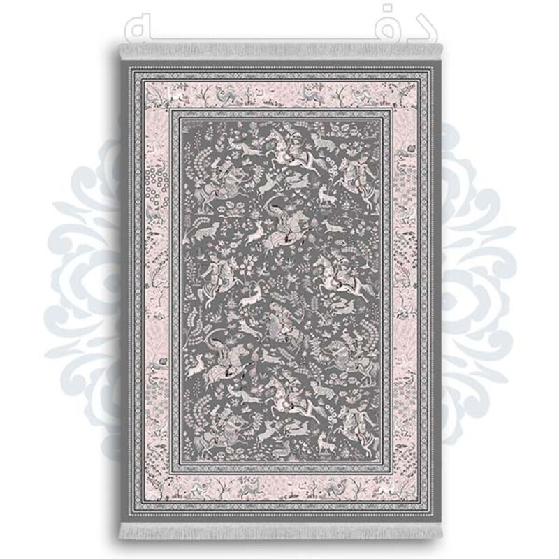 فرشینه دفه از جنس پارچه شانل ترک طرح  سنتی کد 52