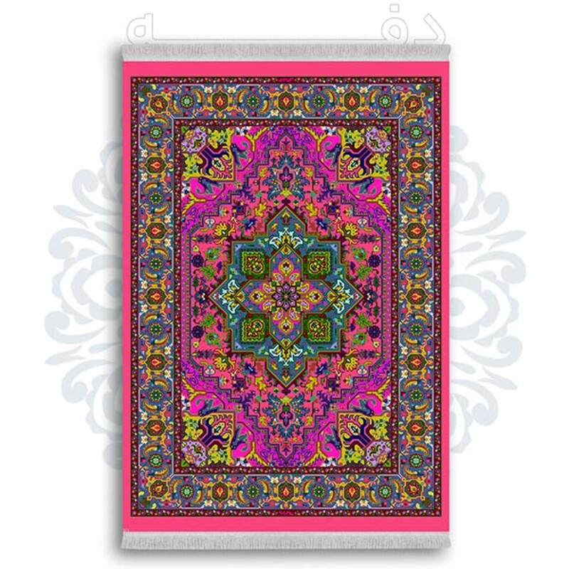 فرشینه دفه از جنس پارچه شانل ترک طرح  سنتی کد 62