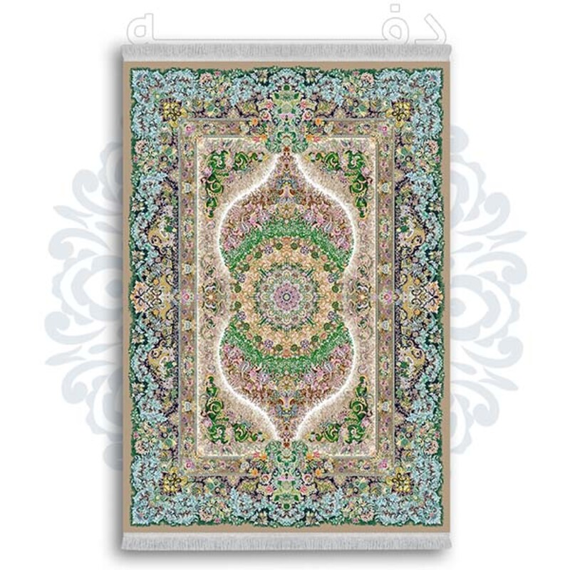 فرشینه دفه از جنس پارچه شانل ترک طرح  سنتی کد 66