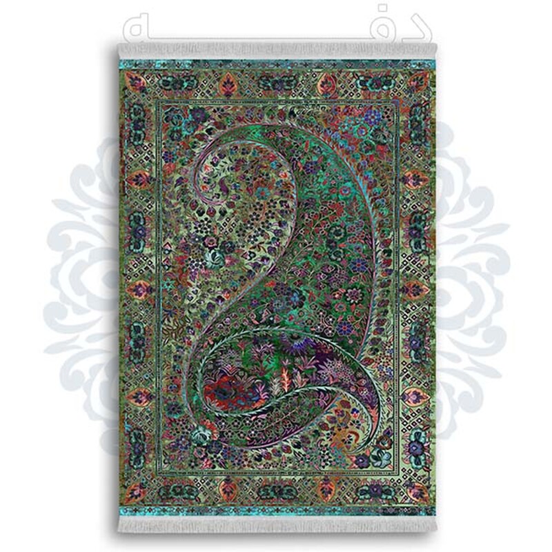 فرشینه دفه از جنس پارچه شانل ترک طرح  سنتی کد 76