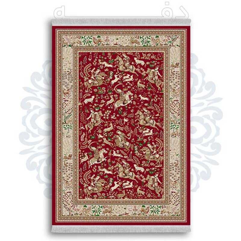 فرشینه دفه از جنس پارچه شانل ترک طرح  سنتی کد 80