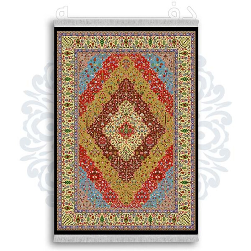 فرشینه دفه از جنس پارچه شانل ترک طرح  سنتی کد 83