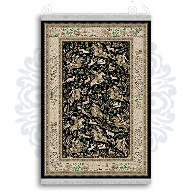 فرشینه دفه از جنس پارچه شانل ترک طرح  سنتی کد 86