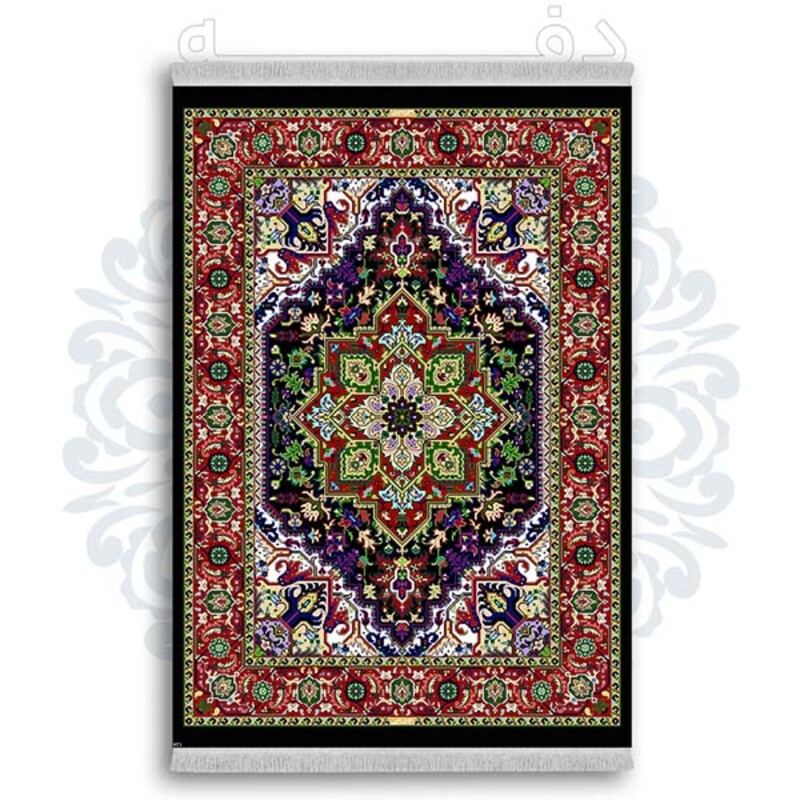 فرشینه دفه از جنس پارچه شانل ترک طرح  سنتی کد 95