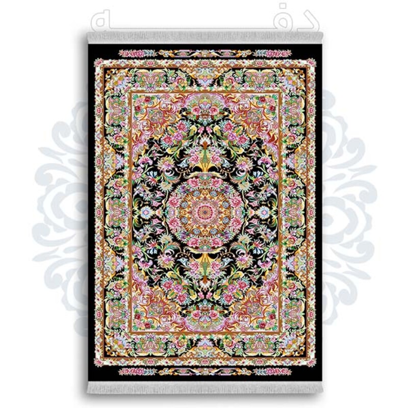 فرشینه دفه از جنس پارچه شانل ترک طرح  سنتی کد 96